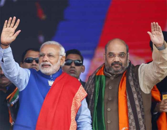 amit shah and modi