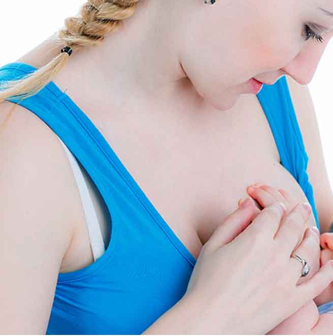Feeding breast