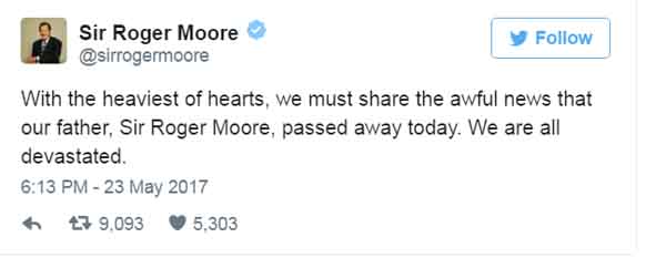 Sir roger moore
