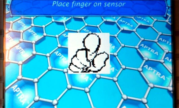 Finger sensor