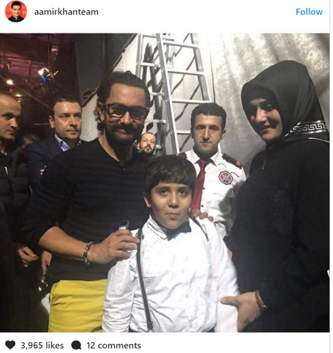 aamir khan in turkey