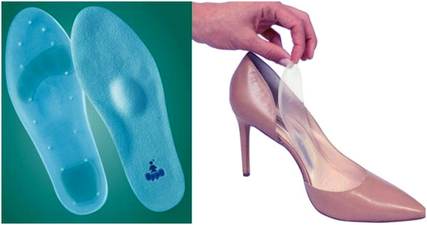 Silicone pad in Shoes 