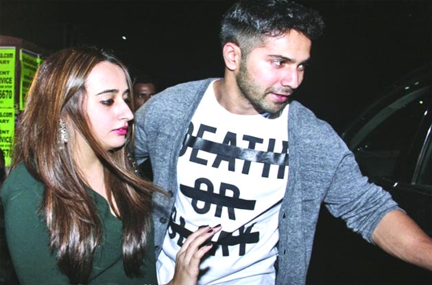 Varun dhawan and Natasha dalal