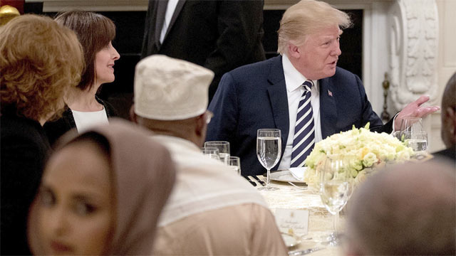 Donald trump iftar dinner