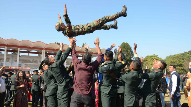 347 cadets became part of the Indian Army