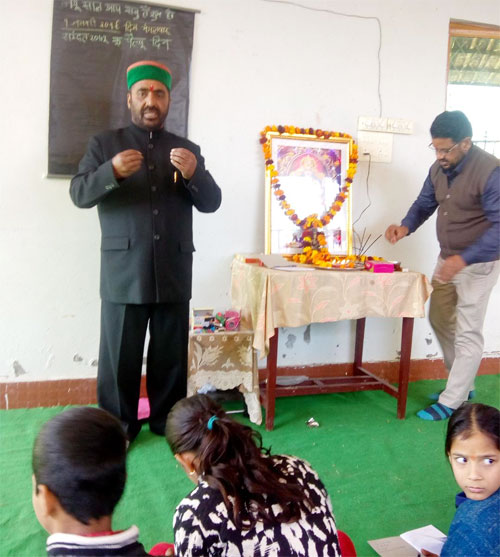 Former Education Minister Mantri prasad naithani