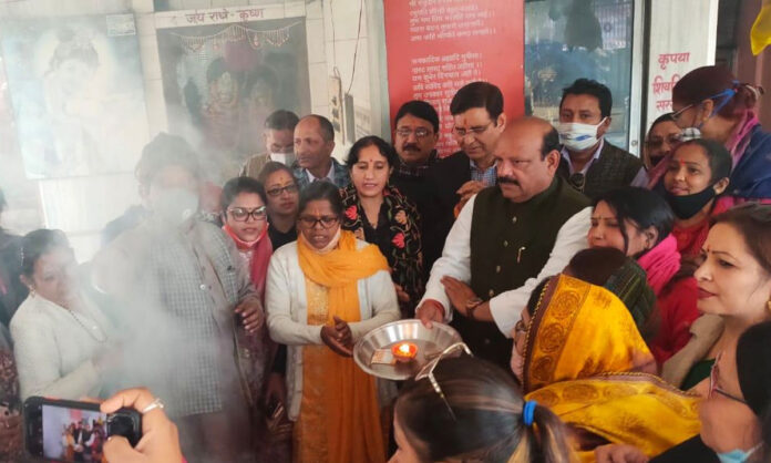 Mahanagar Mahila Congress performed Havan on New Year