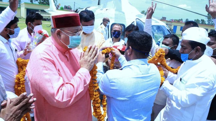 Irrigation Minister did a survey of possible flood affected areas