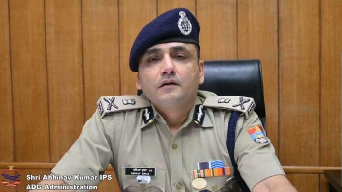 IPS officer Abhinav Kumar