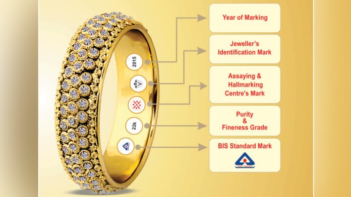 Hallmark mandatory on gold jewellery