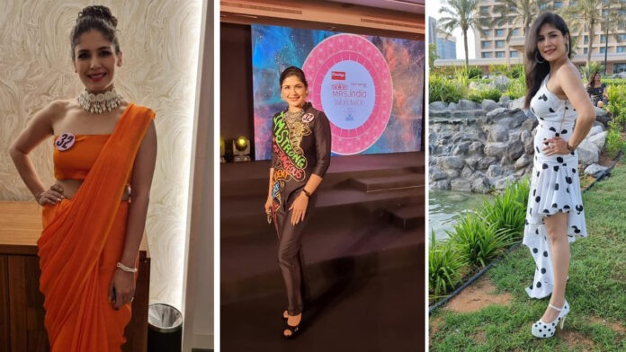Mamta Rawat of Uttarakhand becomes Hot Mod Mrs India