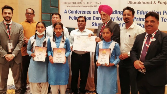 Ravindra Saini honored for his outstanding contribution
