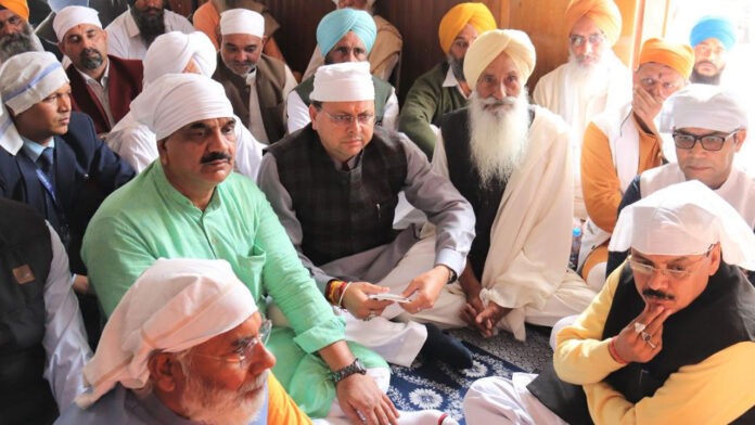 CM attended last Ardas of Late Virendra Singh Samanti