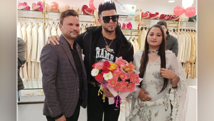 Actor Sahil Khan inaugurates Nasir Bespoke showroom