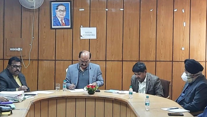 Departmental Minister reviewed the integration of Agriculture Department