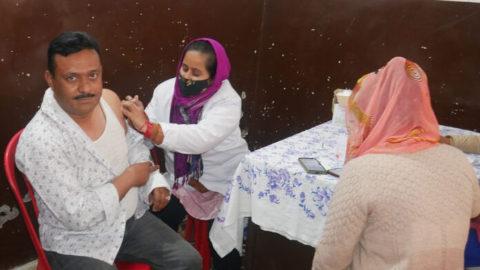 Covid-19 vaccination camp organised in Madrasa Dar-e-Arqam