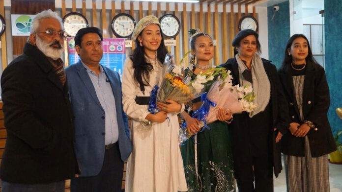 Priyanshi Thapa and Vanshika Gunjiyal became Miss Talented