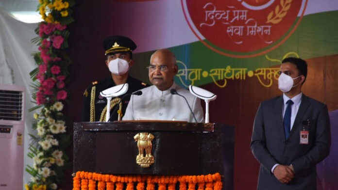 President Ram Nath Kovind in haridwar