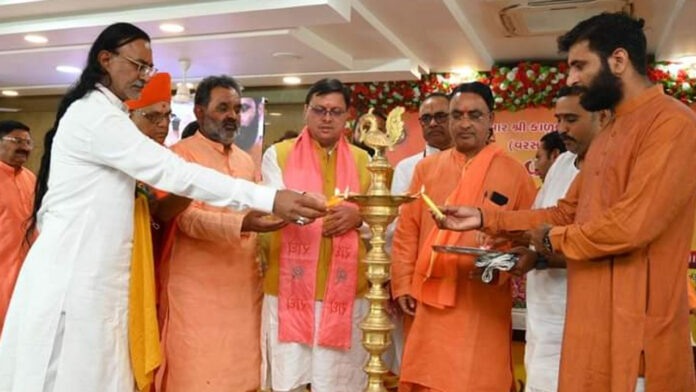 CM inaugurated the newly constructed building of Naklank Dham