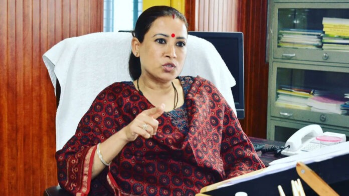 Rekha Arya reviewed the Sports and Youth Welfare Department