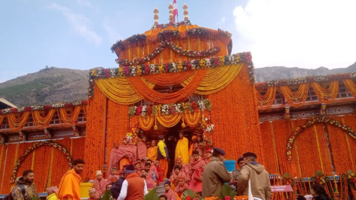 Doors of Badrinath Dham open in Brahma Muhurta