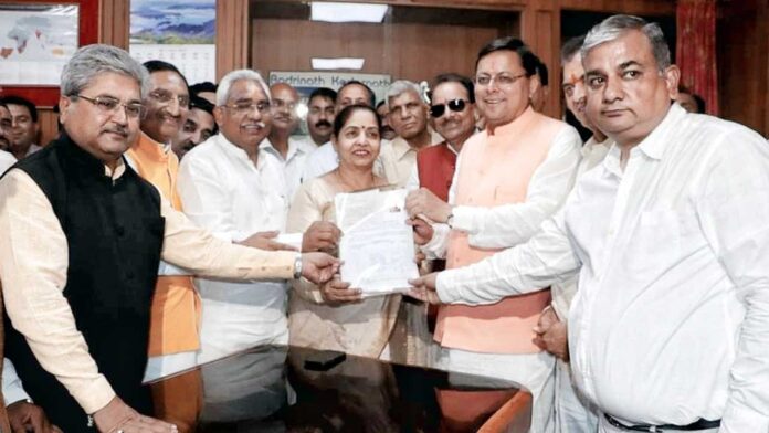 Kalpana Saini files nomination for Rajya Sabha