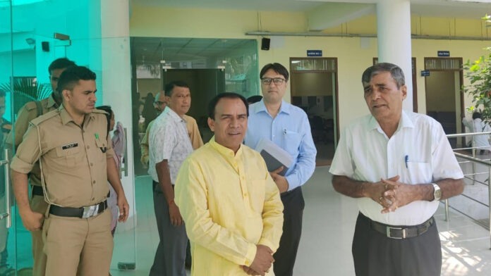 Health Minister inspected the works of Medical University