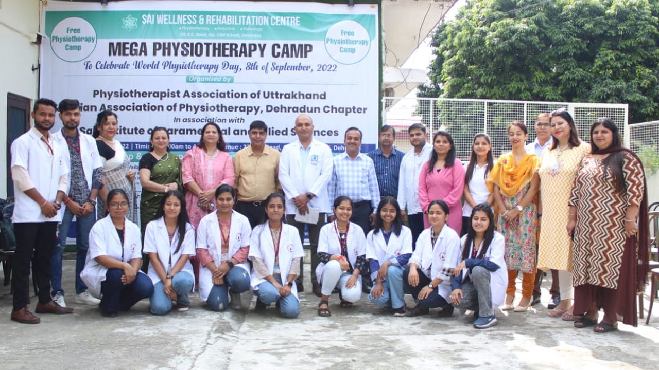 Free physiotherapy camp organized in Sai Institute