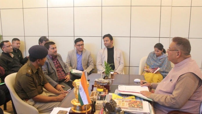 Meeting for preparations of Mussoorie Winterline Carnival