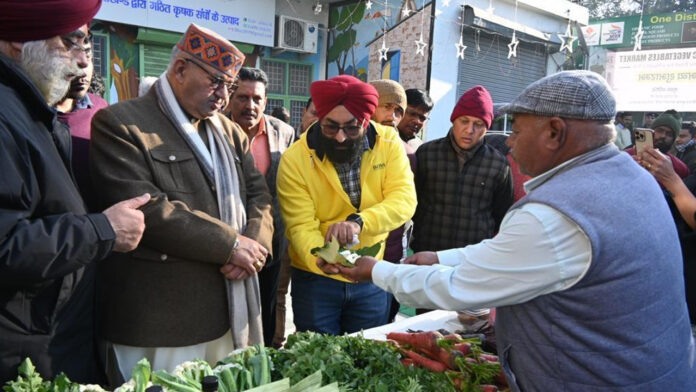 Inaugurated the organic market