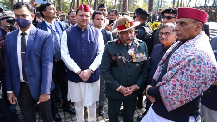 Defense Minister inaugurated Shaurya Sthal at Chirbagh