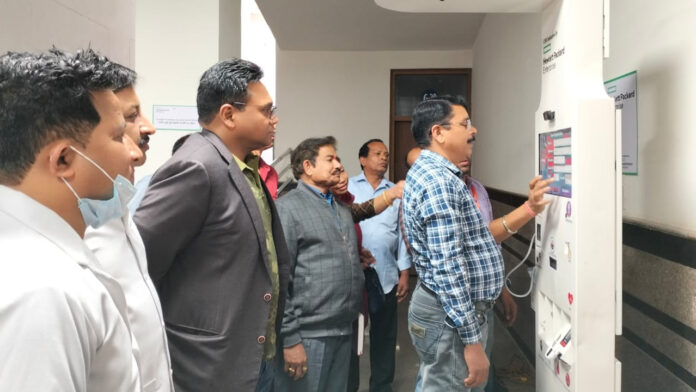 Health Secretary inspected the installed Health ATM