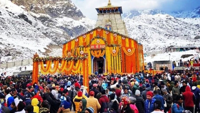 The doors of Kedarnath Dham opened