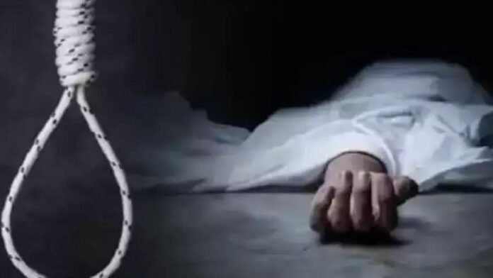 Dead body of a young man found hanging from a tree