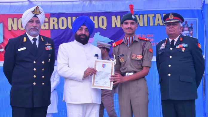 Governor honored NCC officers and cadets for their excellent work