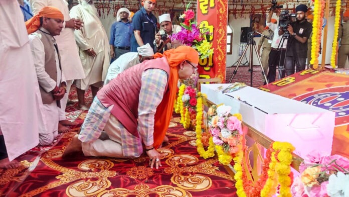 CM Dhami inaugurates Jod Mela at Gurudwara Sri Reetha Sahib