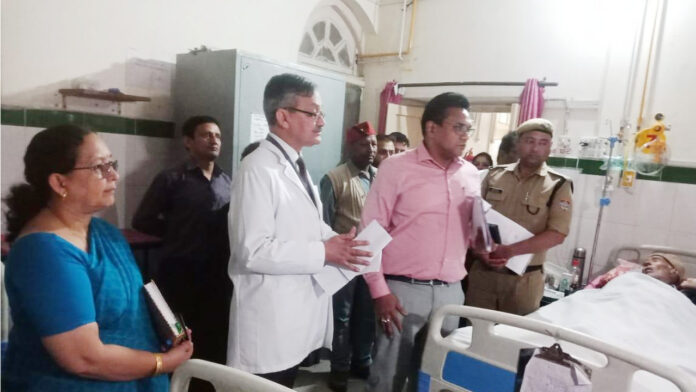Health Secretary Dr. R. Rajesh Kumar again in action mode