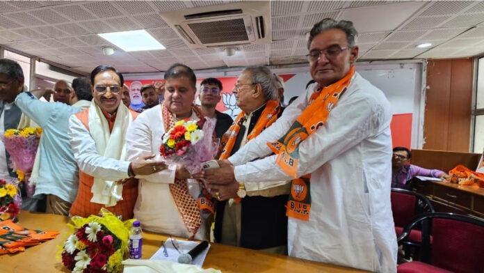 Many people active in social sector joined BJP