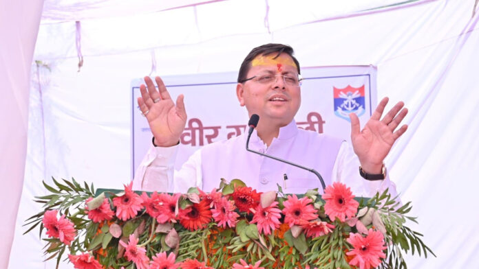 CM Dhami interacted with public representatives and businessmen