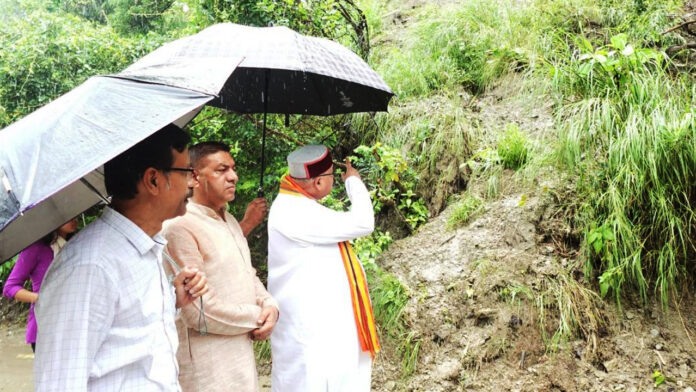 Geotechnical investigation will be done for prevention of landslides