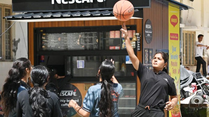 Students showed strength in sports meet