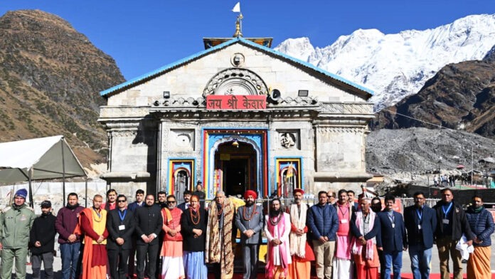 Vice President Jagdeep Dhankhar reached Kedarnath Dham