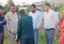 सड़क की मांग को लेकर आंदोलन करेगी राष्ट्रवादी रीजनल पार्टी Nationalist Regional Party will agitate for the demand of road