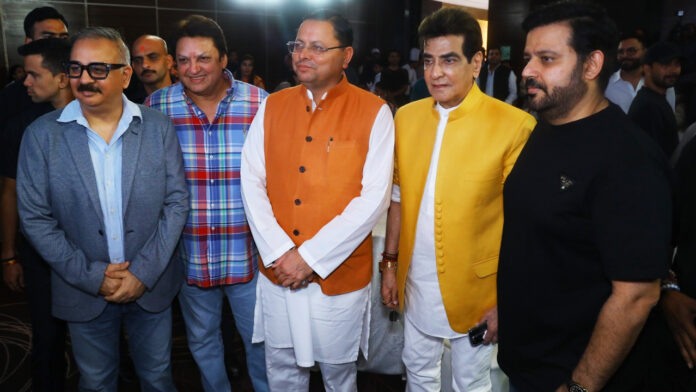 CM Dhami met personalities from the film industry