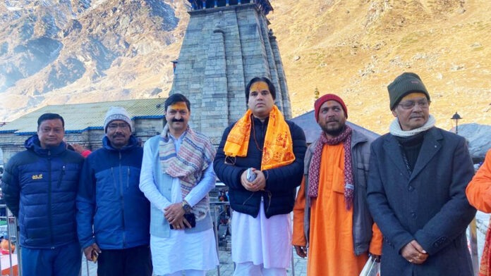 BJP MP Varun Gandhi visited Lord Badrinath-Kedarnath
