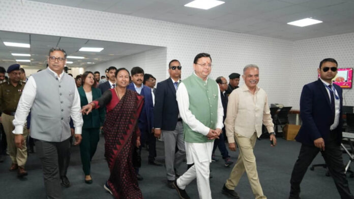 CM inspected the venue regarding preparations for global investors