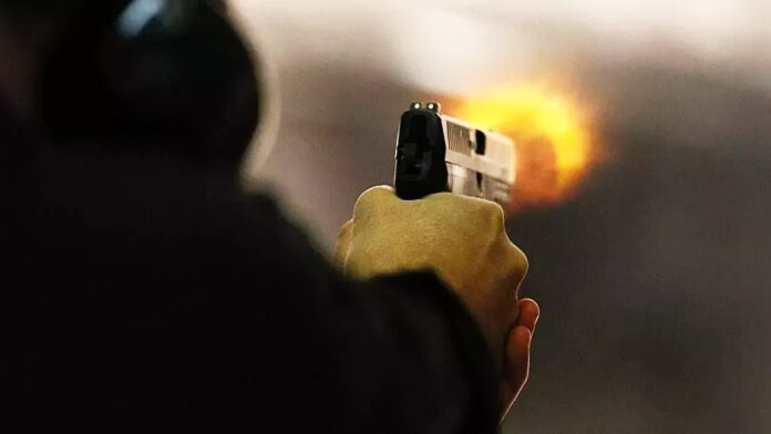 Accused husband shot the inspector