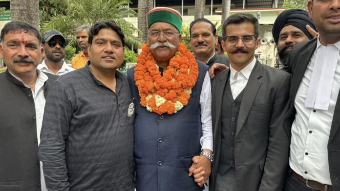 Jot Singh Gunsola filed nomination