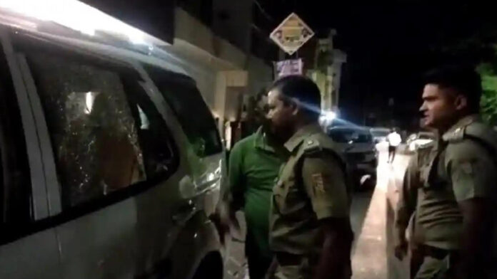 Miscreants opened fire at BJP leader house