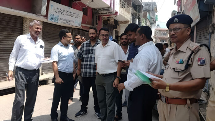 Survey started again in Banbhoolpura
